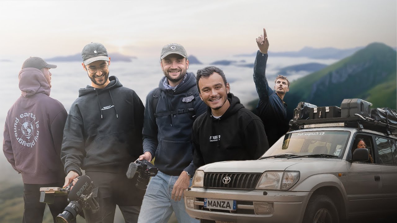 Tournage d’une pub à la montagne ! (On vous amène avec nous dans les BTS)