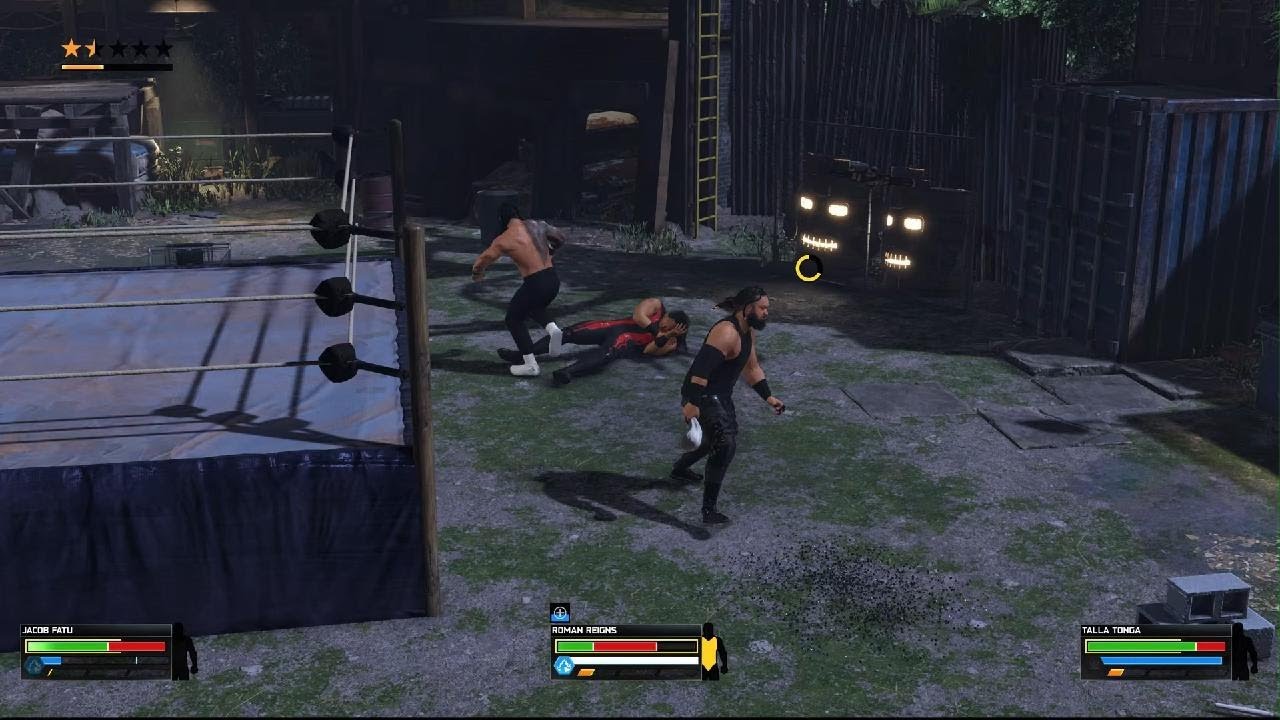 Triple threat brawl again