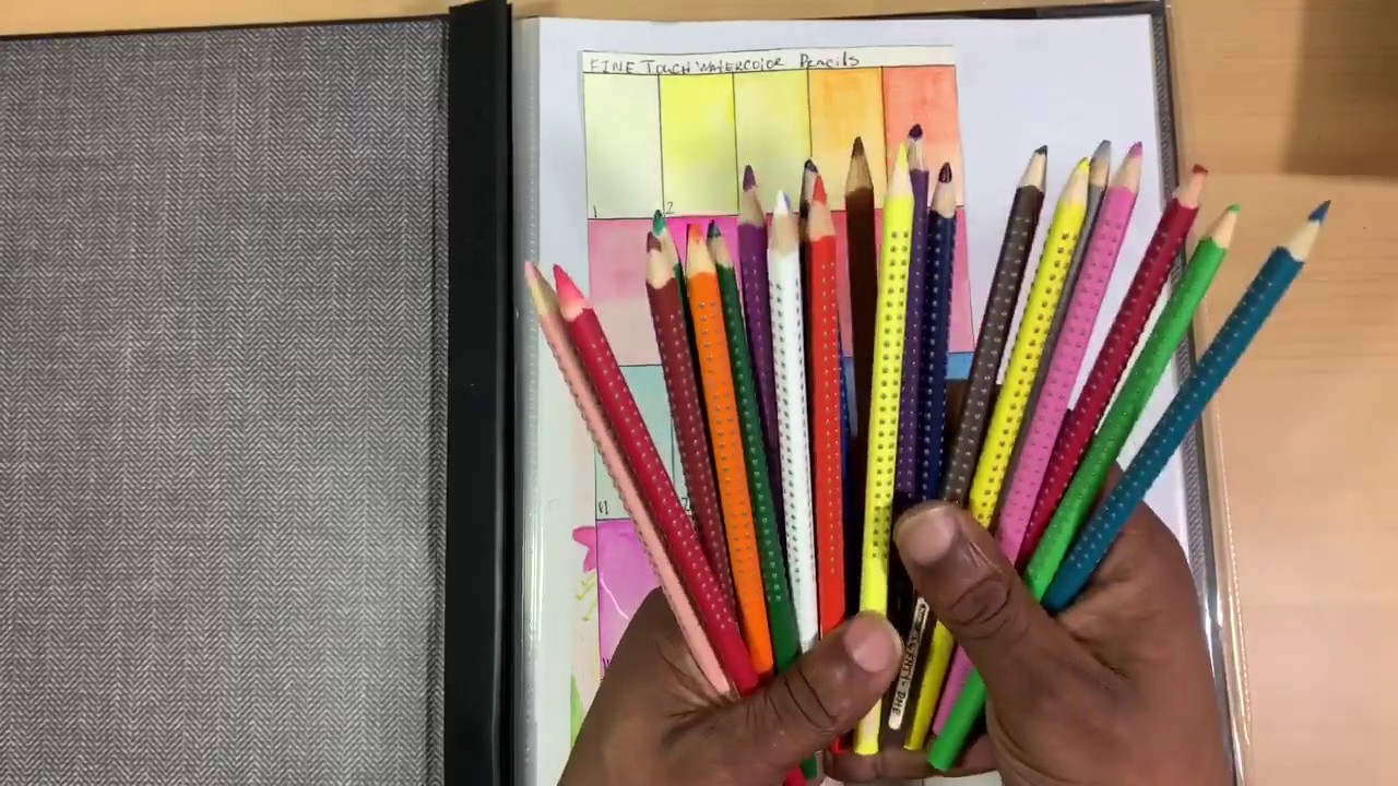 Faber Castell Classic Watercolor Grip Ecopencil Review (Watercolor Pencils)