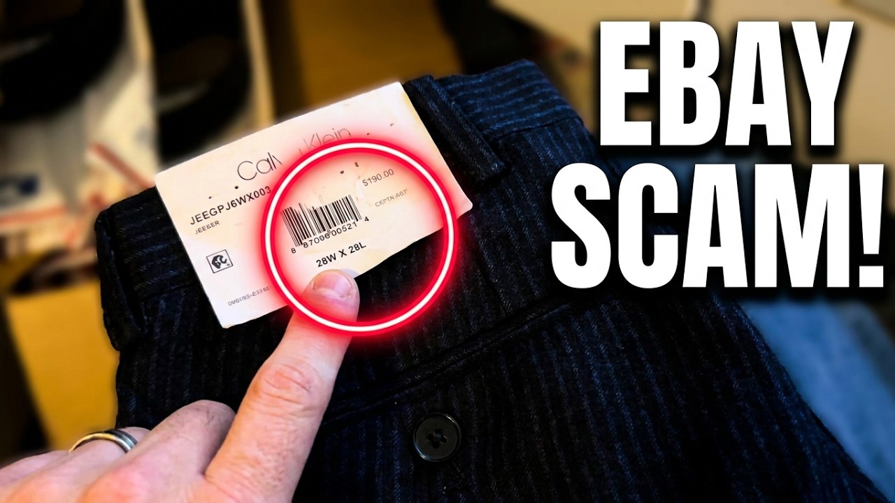 Ebay refund scam wrong item returned that looks similar!