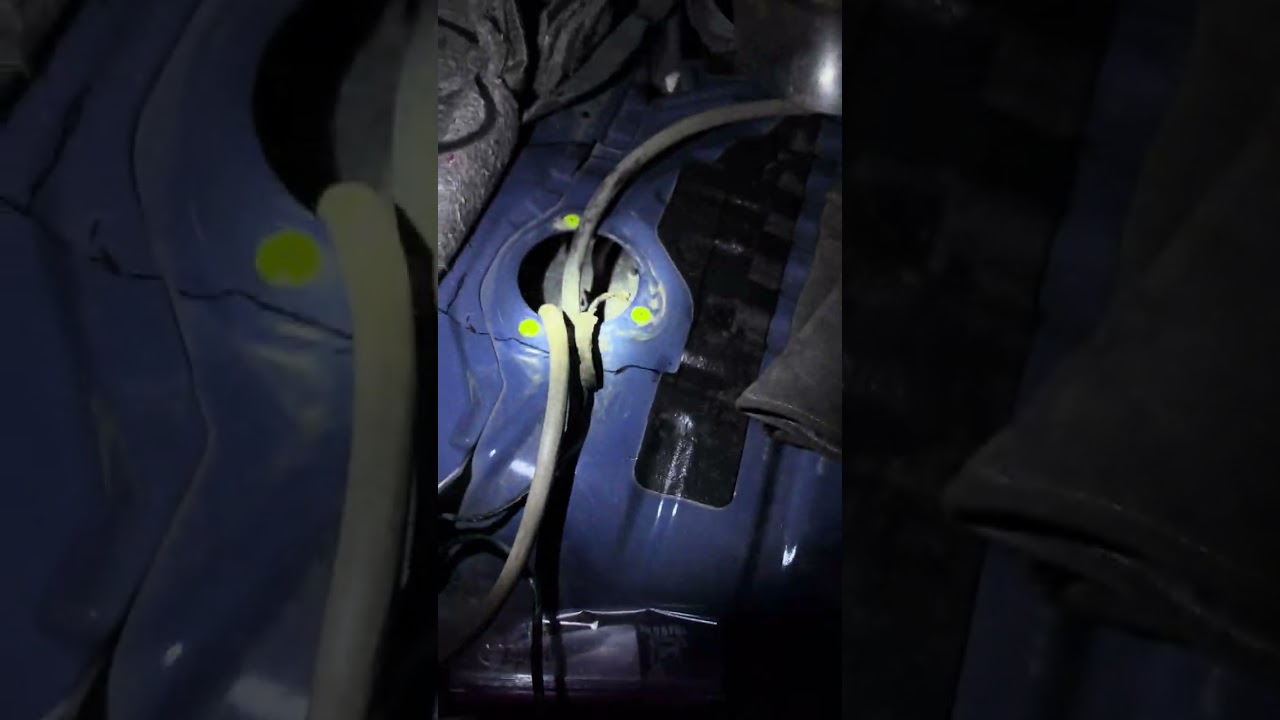 Fuel pump and EFI location on a 1996 to 2002 3rd generation Toyota 4runner.