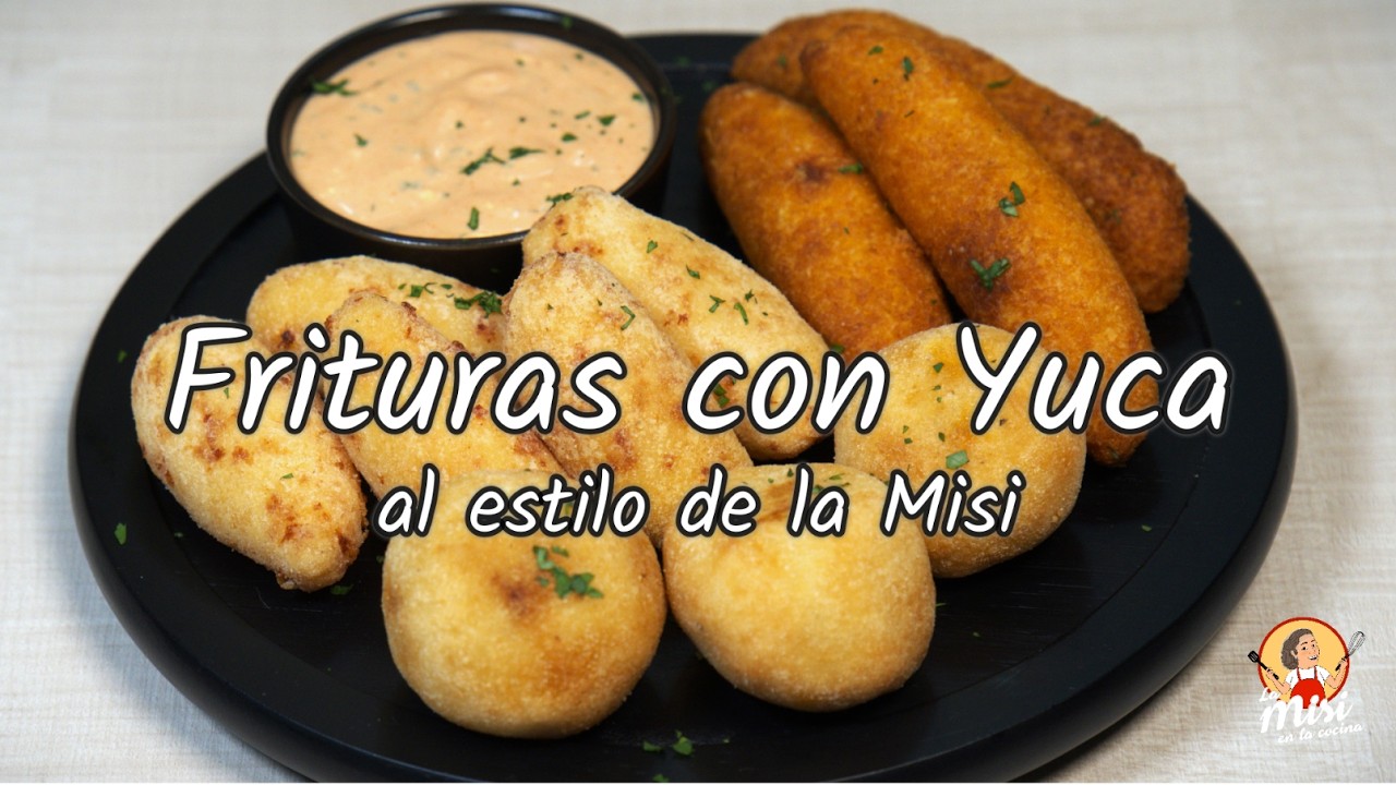 Frituras de Yuca #Alcapurrias #Sorullos #FriturasBoricuas #Yuca #Rellenos #AntojitosBoricuas #LaMisi