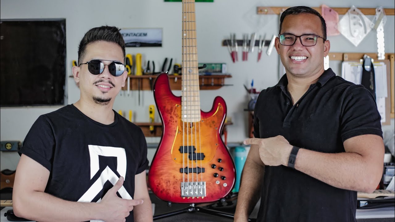 Baixo Novo - Lançamento Oficial da deOliveira Bass / modelo SALT com KLEYTTON FARNEY