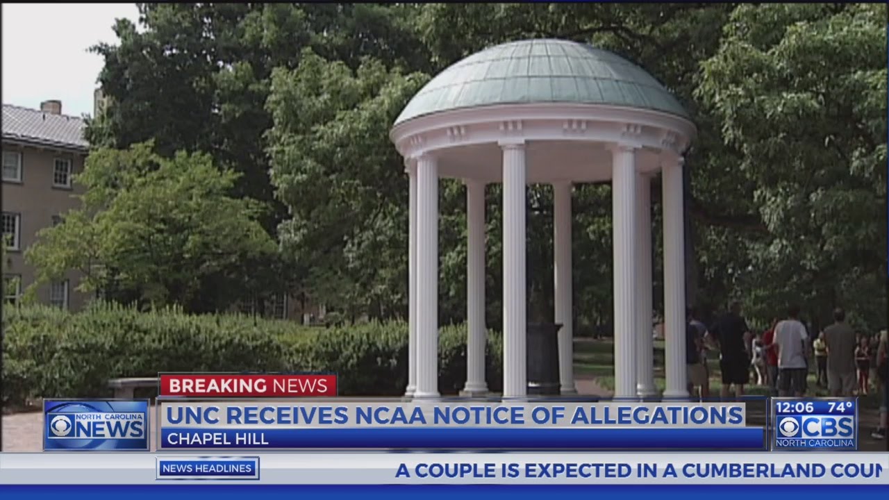 UNC gets new Notice of Allegations in NCAA case