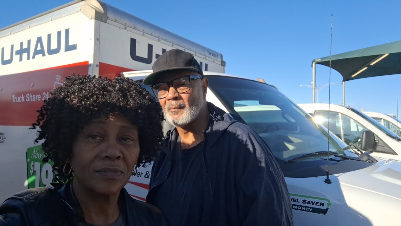 U- haul moving day is here / come along