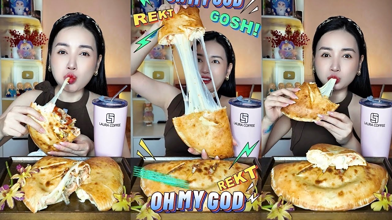 Bánh Gối Phô Mai Siêu To Siêu Nhiều Phô Mai | SALLY HẠNG