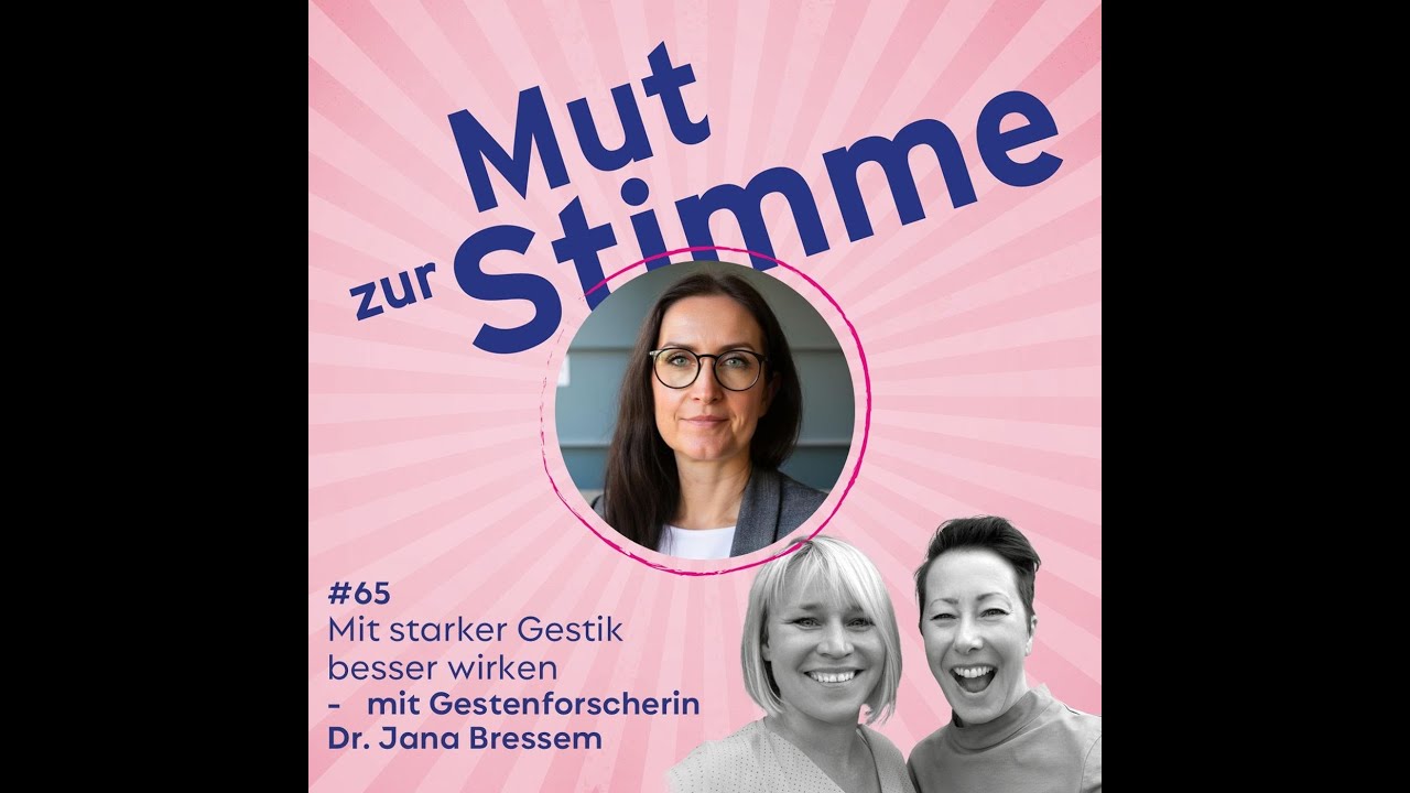 Mit starker Gestik besser wirken - mit Gestenforscherin Dr. Jana Bressem