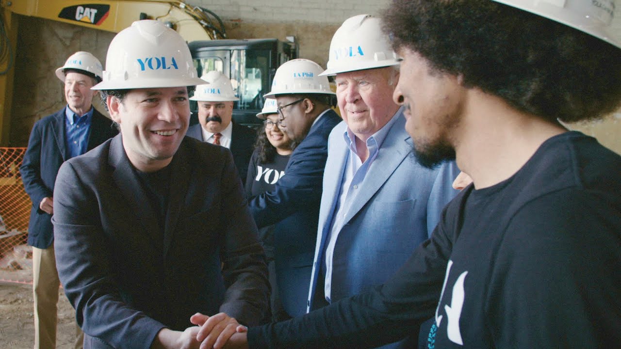 Breaking Ground on the Judith and Thomas L. Beckmen YOLA Center at Inglewood