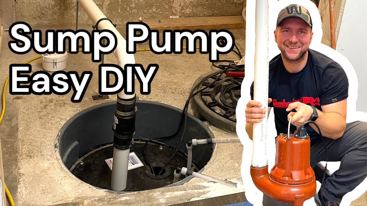 Liberty Sump Pump Install. Easy How to!