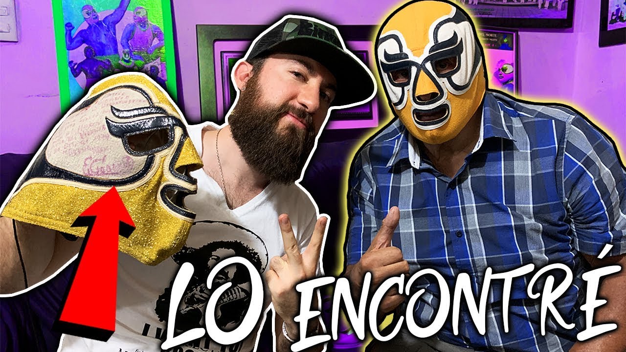 ENCONTR&Eacute; EL ORIGEN DE LA MASCARA ANTIGUA DEL HALCON LUCHA LIBRE LUCHADOR DANNY ORTIZ SUPER