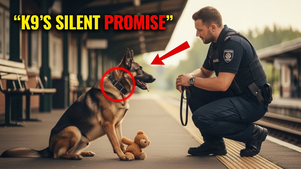 K9 Protects a Teddy Bear in the Station — Officers Finally Realize Why