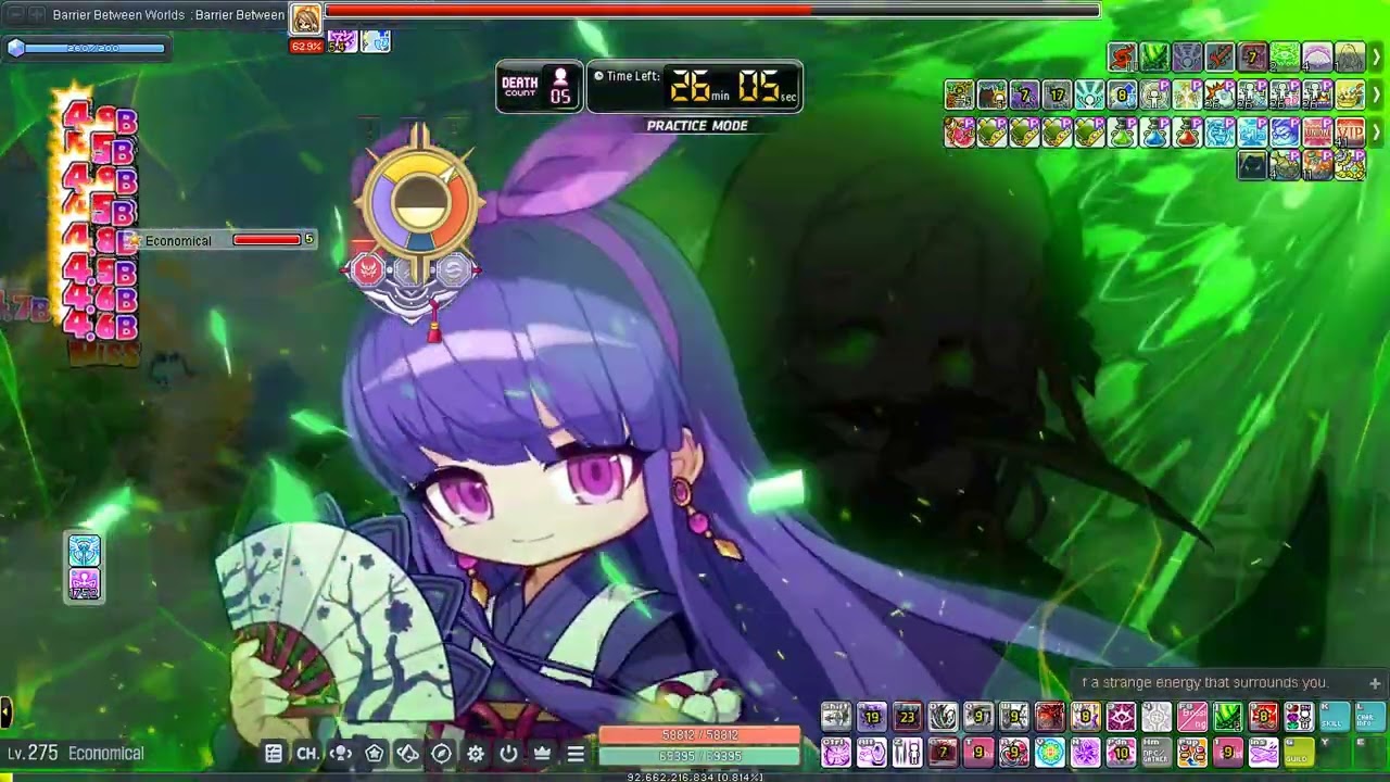 MapleStory Solis (EU) - 550 Fragment Remastered Kanna - Hard Seren Solo - 6m 40s