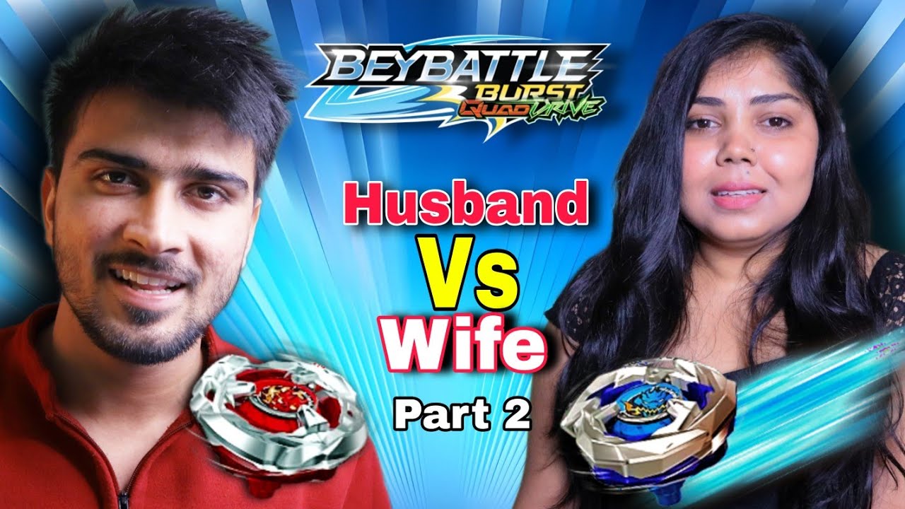 Husband Vs Wife Beyblade Battle | Part 2 | Who Will Win? | IB BY SUNIL