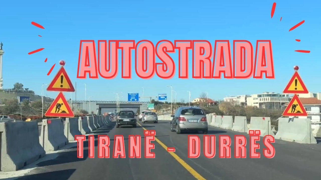 AUTOSTRADA TIRANË - DURRËS 2026 | Punimet Aktuale #albania #subscribe 