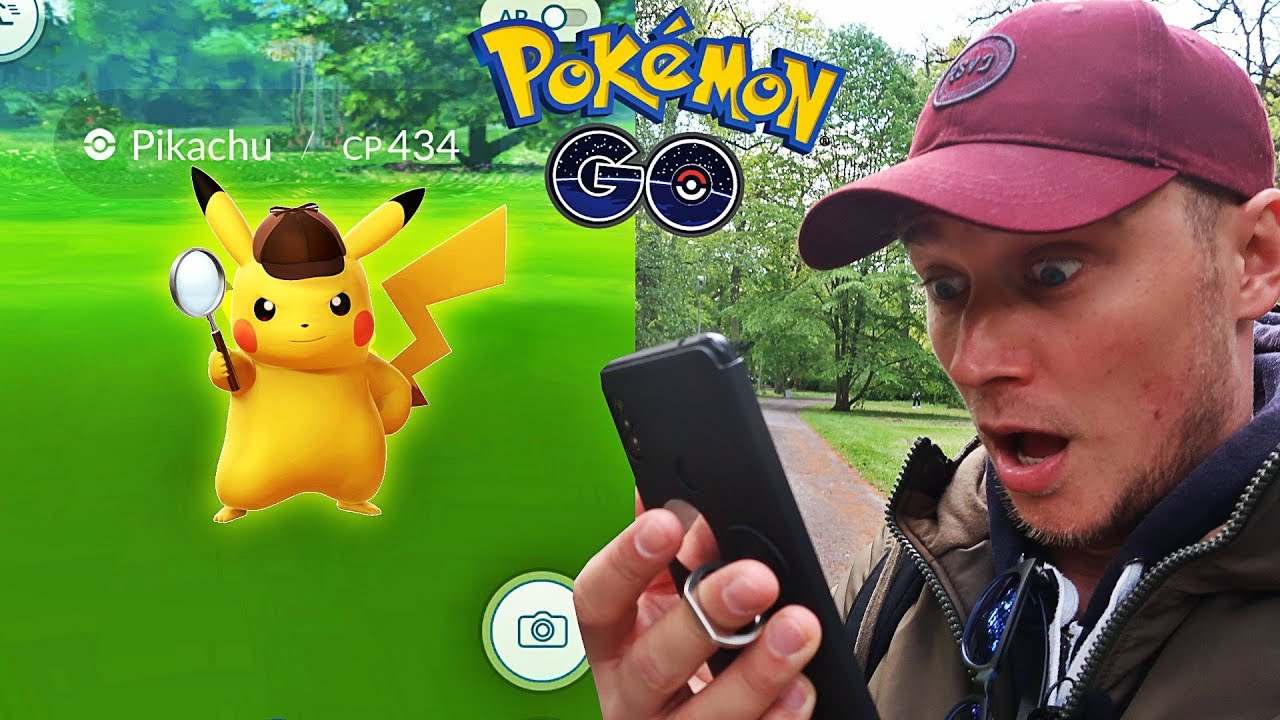 DETEKTYW PIKACHU W POKEMON GO !