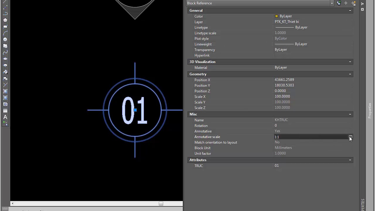 ✔ Thêm Chức Năng Annotative Cho Block Đã Tạo Sẵn - Autocad PhuongTk | NESA iCAD