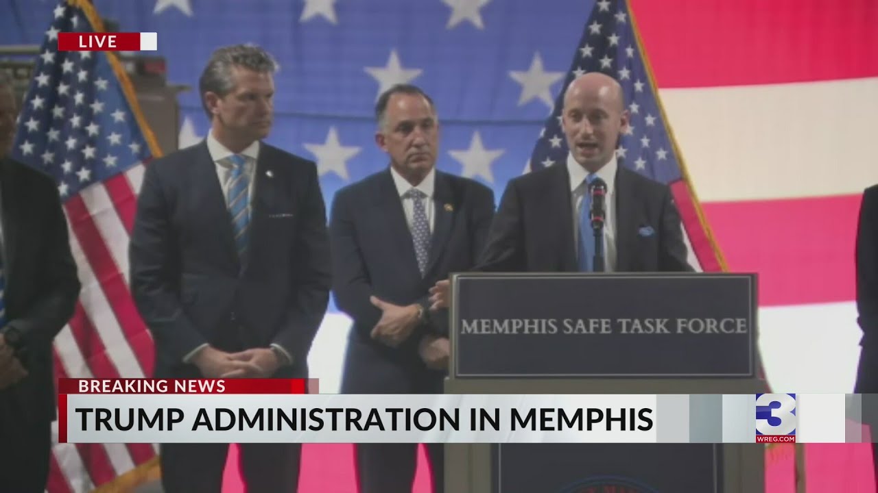 White House Deputy Chief of Staff Stephen Miller on task force in Memphis