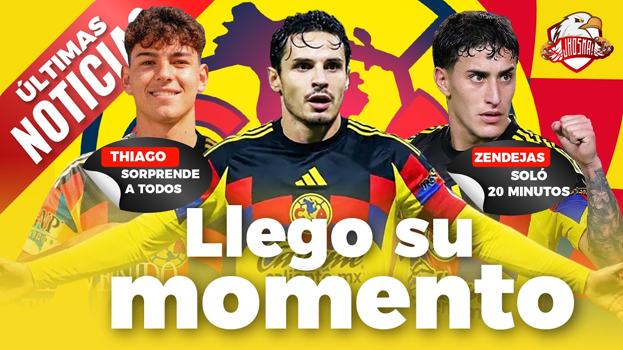 🚨ÚLTIMAS NOTICIAS!!! 🔥🇧🇷SERÁ TITULAR | ⚠️ Zendejas ¿JUEGA O NO?  |🦅🎙️ Noticias del Club América