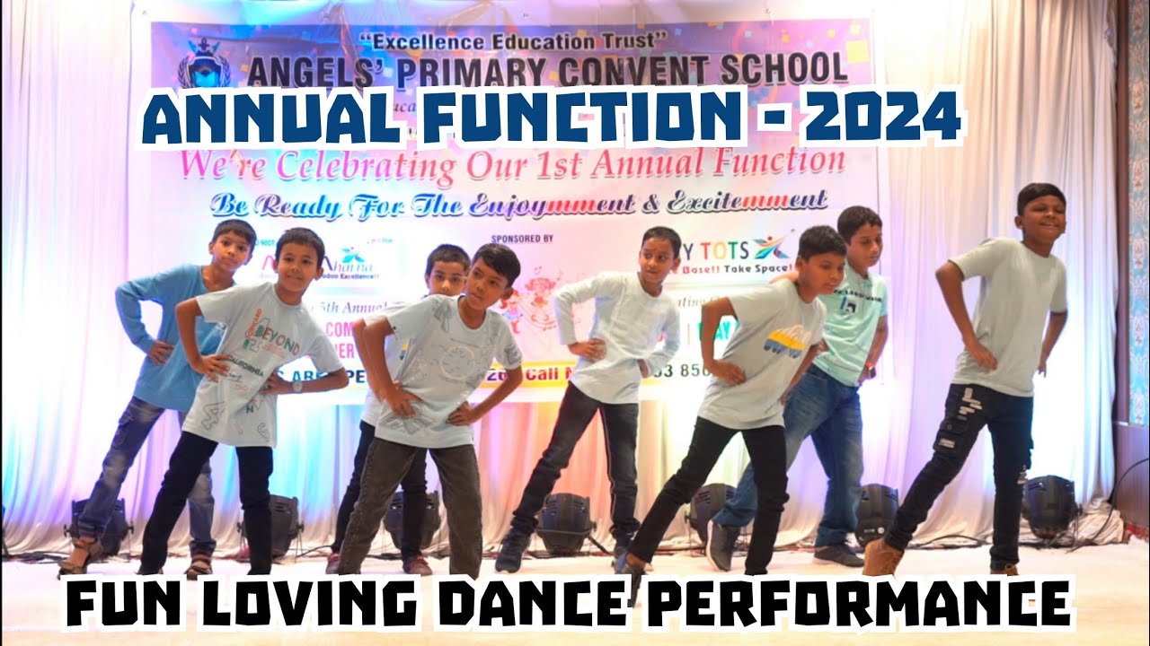 Annual Function 2024 ll Fun Loving Dance Performance ll Mix 3rd, 4th & 5th Std ll
