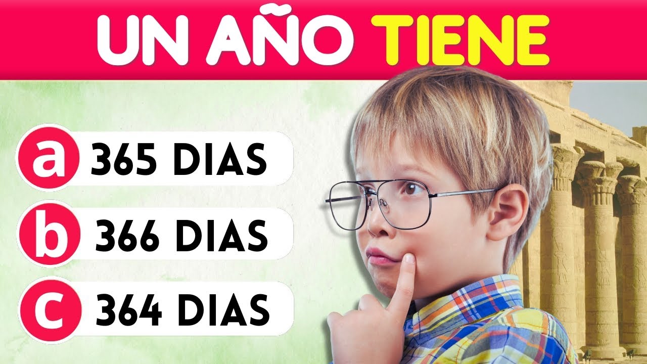 100 Preguntas de PRIMARIA 🧠🤭 ¿Cuánto sabes? ✅ Mentes brillantes