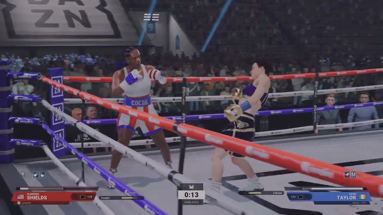 Justo resultado?claressa shields vs katie taylor Undisputed PS5