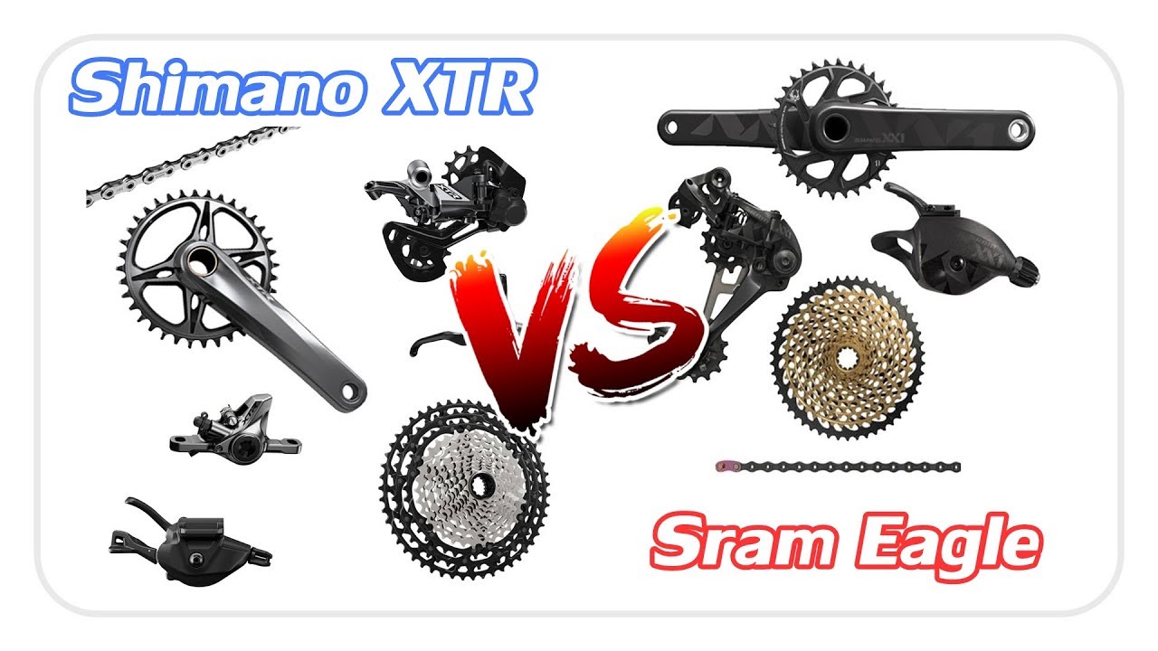 SHIMANO XTR vs SRAM EAGLE