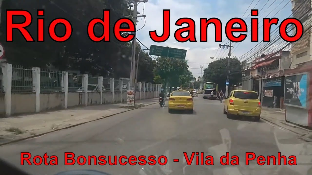Conhecendo o Rio de janeiro, Rota Bonsucesso - vila da Penha