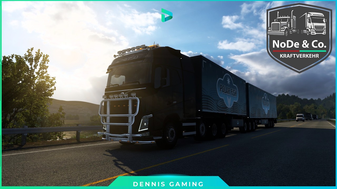 Spedition NoDe & Co. Kraftverkehr │ Im Nordic Horizons DLC durch Europa │ ETS2 & SpedV 