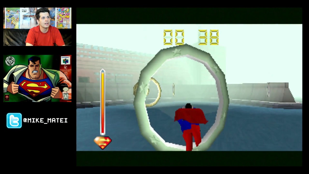 Superman 64 (N64) Part 1 - Cinemassacre Plays