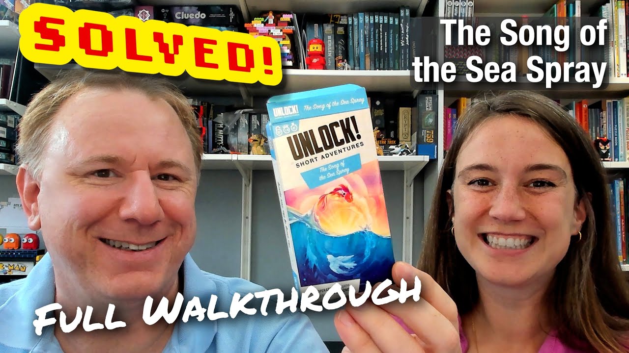 Unlock Short: Song of the Sea Spray - full walkthrough and solution with Dr Gareth and Laura