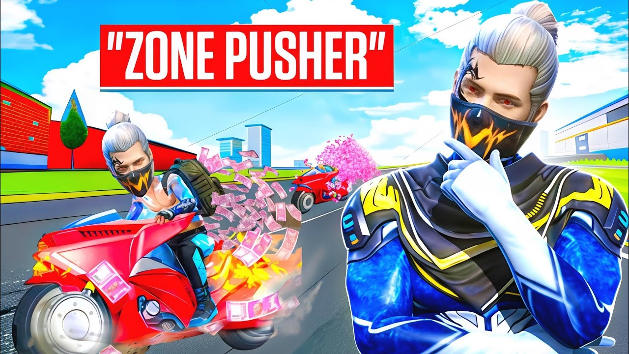 I Became Hardest 🥵 Zone Pusher For Prime Lv. 8 🤑 - Garena free fire