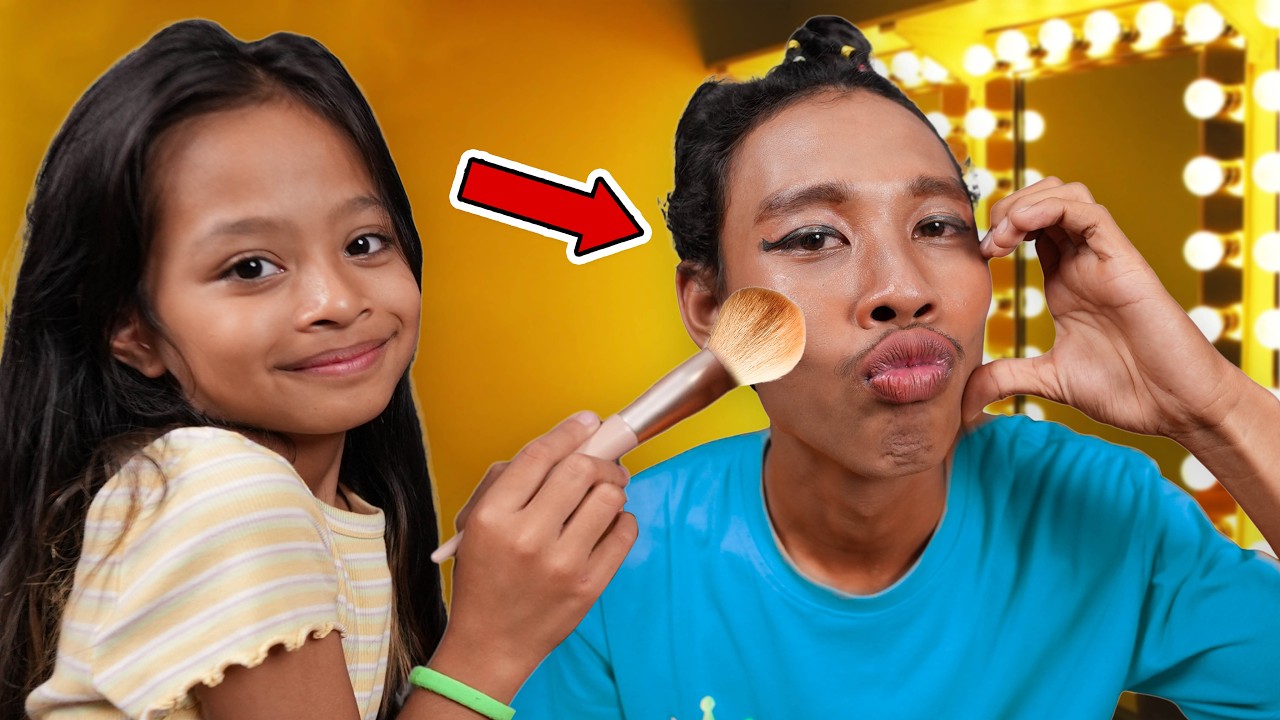 ALUNA BUKA SALON DI RUMAH!! TANTANGAN UNTUK MAKEUPIN TIM KITA!!