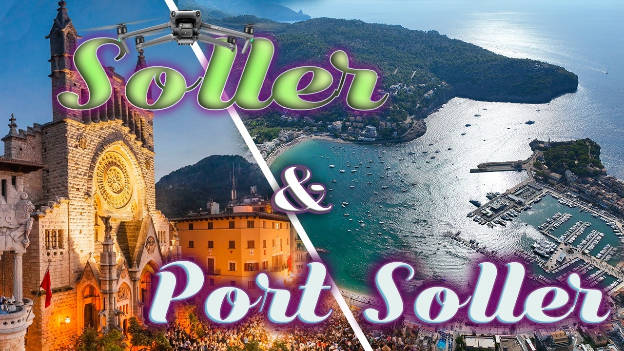 Port de Sóller and Sóller | Mallorca | 4k Full Tour 2024