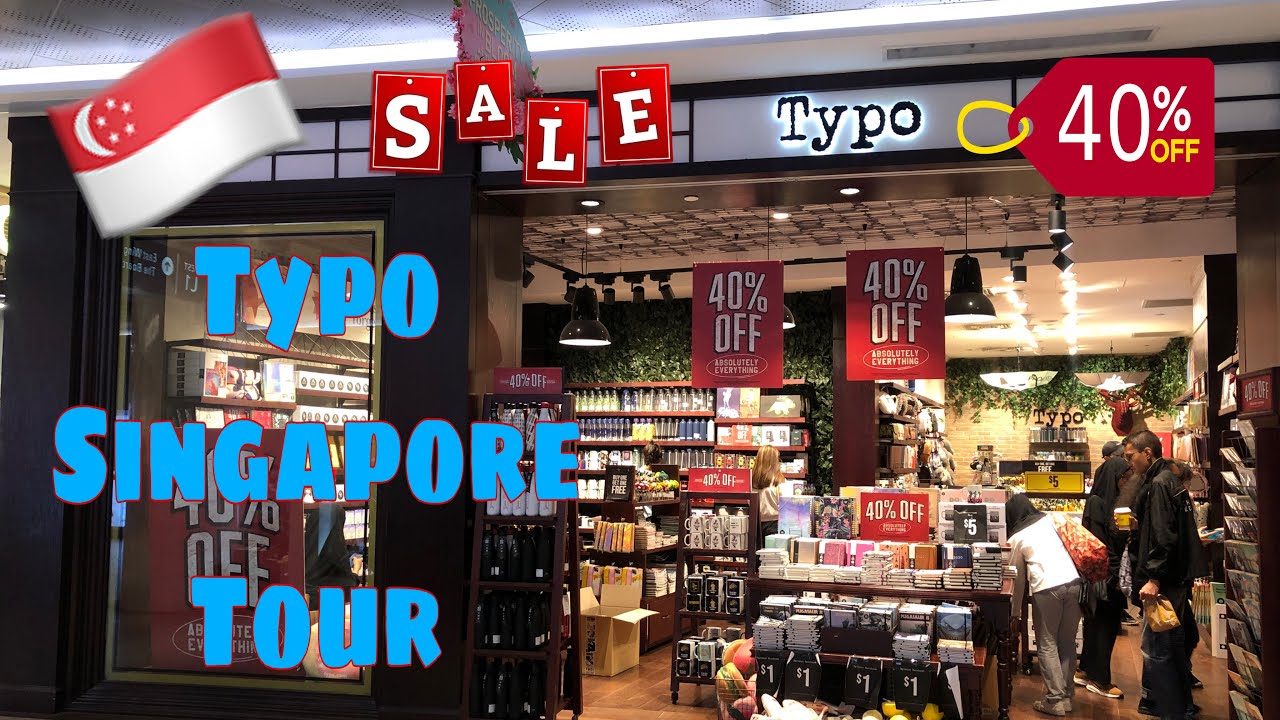 Typo Singapore Sale | Stationary&Gift shop | พาไปเดินดูของในร้าน Typo สิงคโปร์กัน | May Me Mine