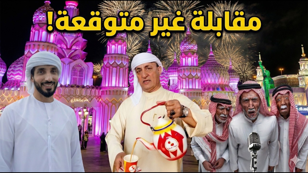 يوميات أحمد وممتاز: احتفالات حق الليلة، لقاء فرقة الشياب وخالد حرية في القرية العالمية! 🇰🇼🇦🇪