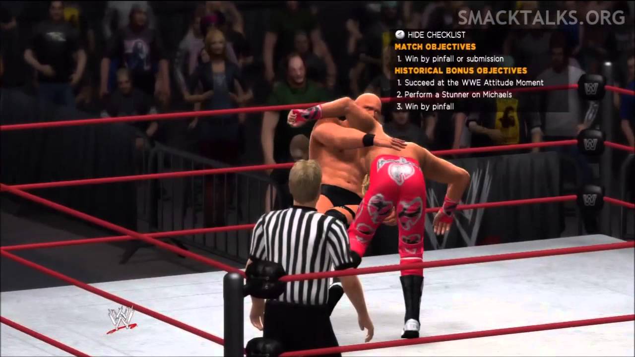 WWE '13 Остин 3:16 #3: WrestleMania XIV - Стив Остин против Шона Майклза