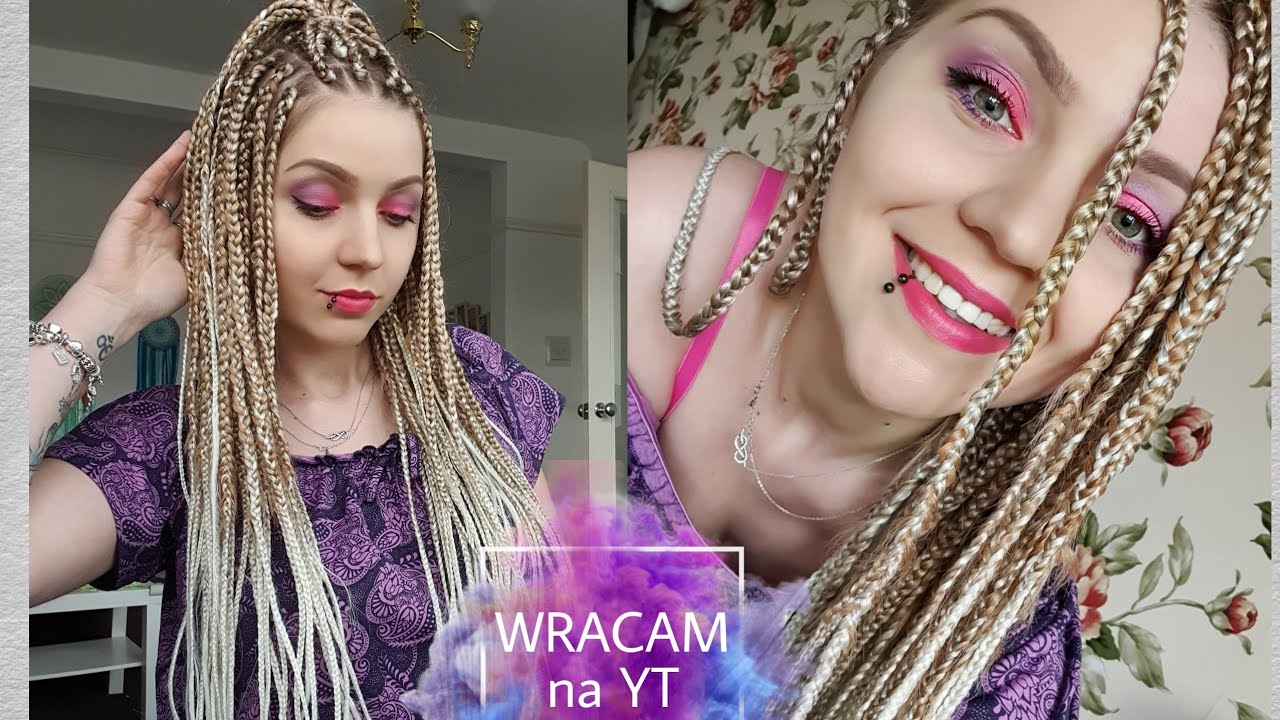 Wracam na Youtube. Kilka pytań o warkoczyki syntetyczne / Rainbowluuu