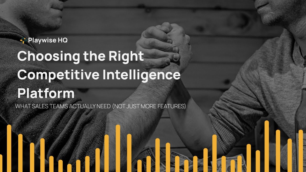 Choosing the Right CI Platform: What Sales Teams Actually Need (Not Just More Features)