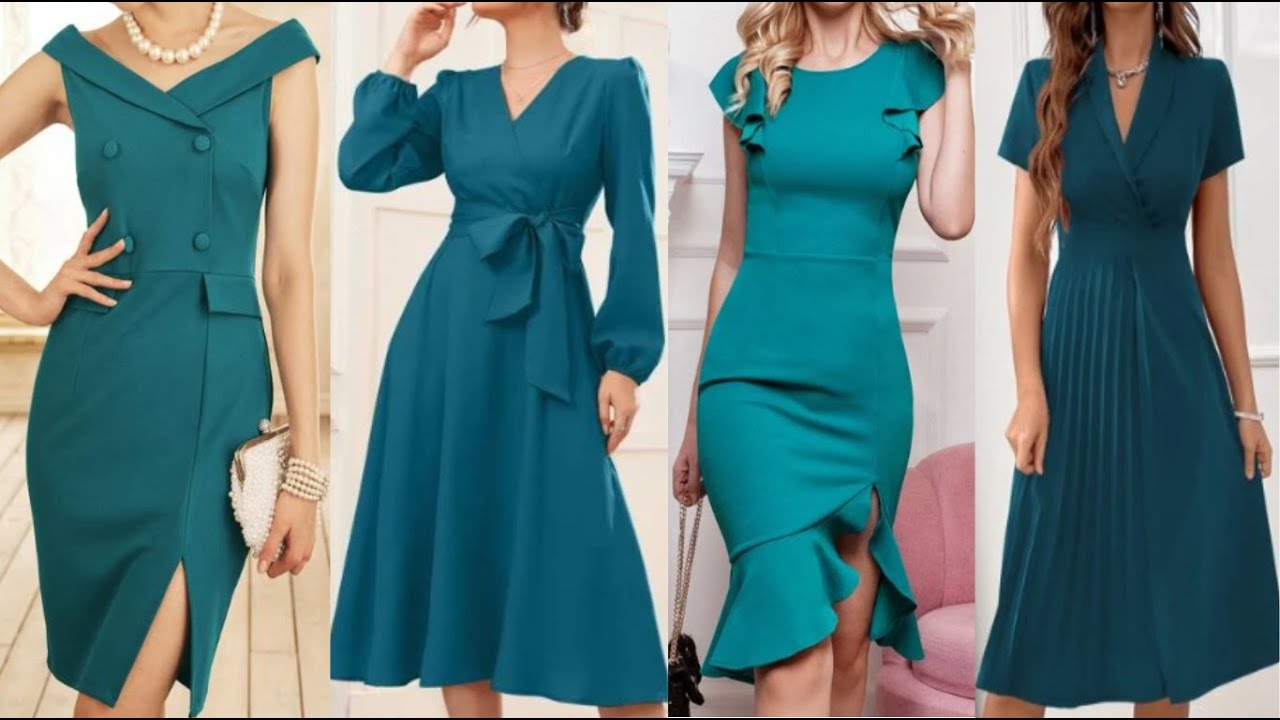 Teal Dresses |Teal Dress Collection |Elegant Teal Green/Blue Dresses For All Events and Seasons