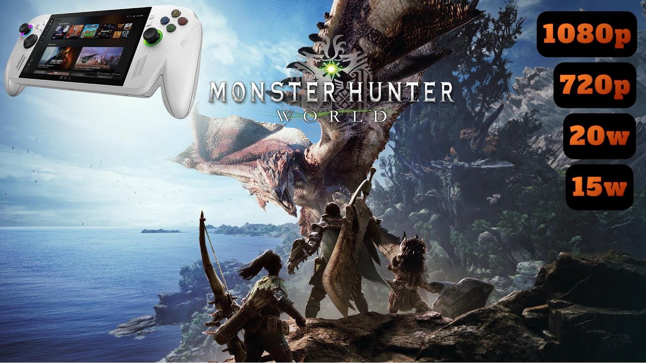 ROG Xbox Ally Monster Hunter World Benchmark | Monster Hunter World ROG Xbox Ally Benchmark