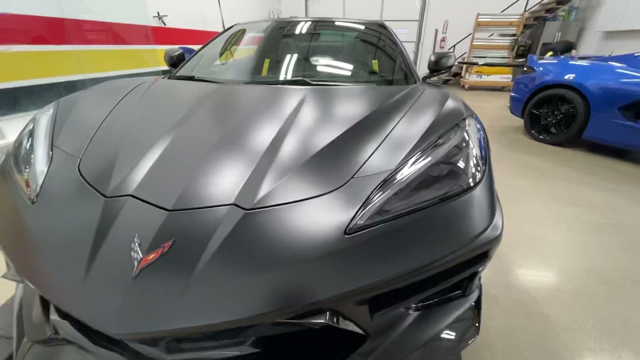Corvette C8 with XPEL Stealth Film