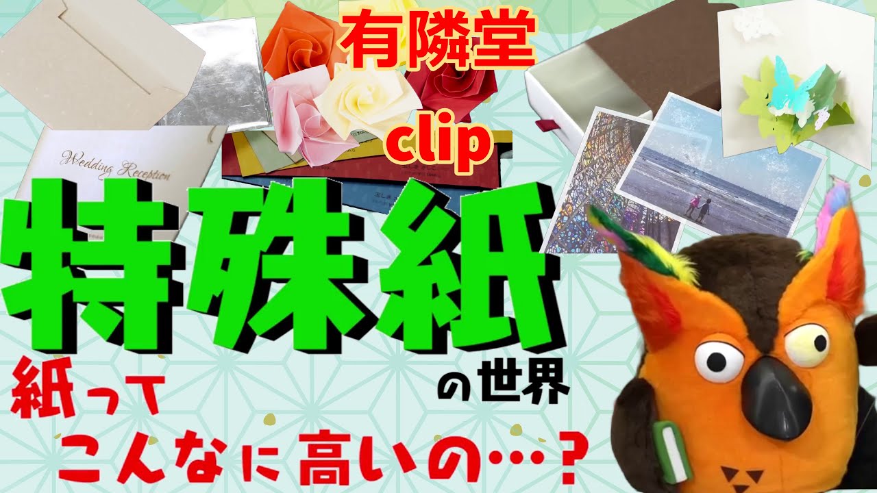 【よく使う】特殊紙の世界 前後編　clip　玉しき　OKフェザーワルツ　アトモス　キュリアスIR　オフメタル　タント　NTラシャ　OKミューズコットン　マーメイド　星くずし【有隣堂しか知らない世界】