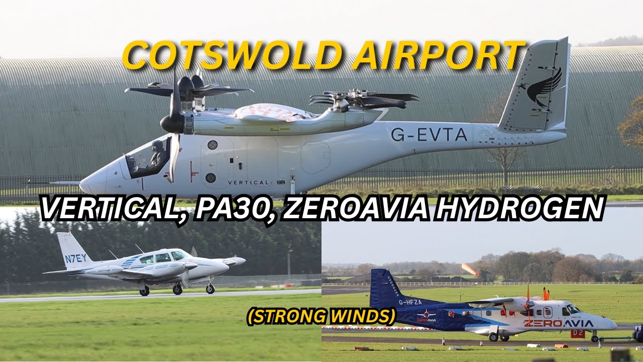 ✈️ Aviation Highlights at Cotswold Airport &ndash; November 28, 2025 ✈️
