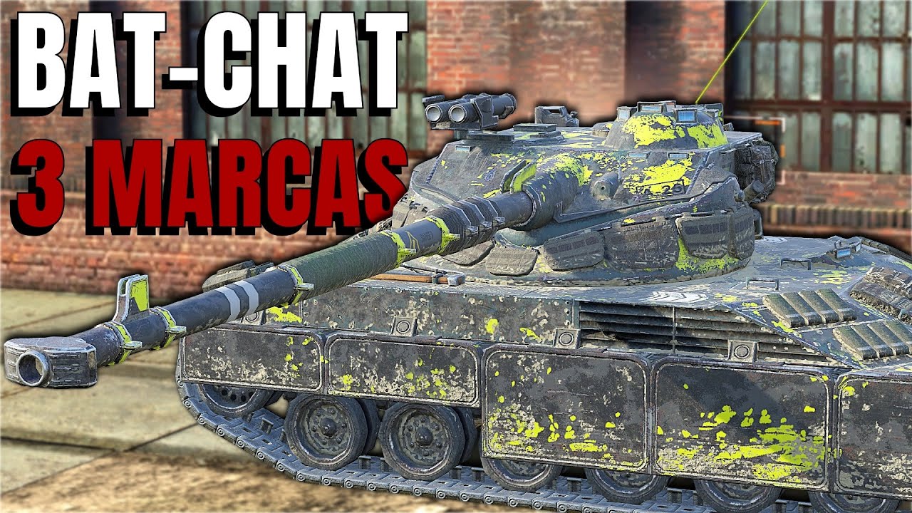 AGORA OU NUNCA! PEGANDO AS 3 MARCAS DO BAT-CHAT EM WORLD OF TANKS BLITZ
