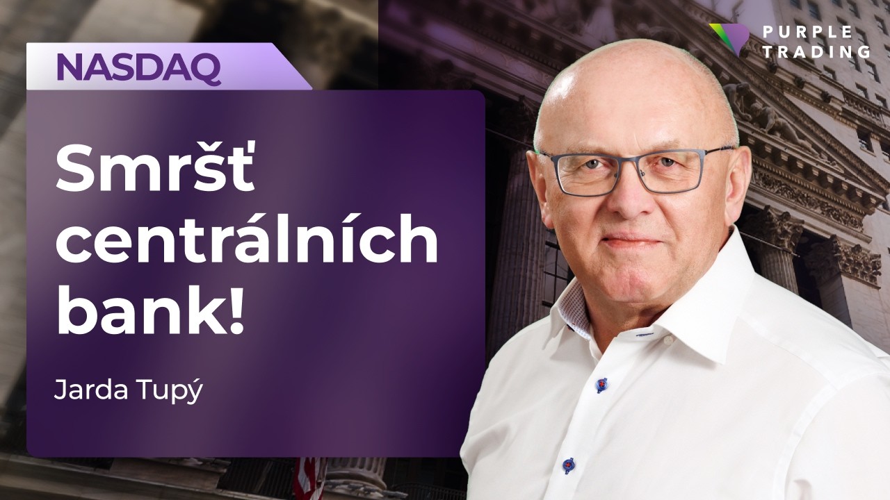 Jak ovlivní zasedání pěti centrálních bank aktuální volatilitu? Trading room NASDAQ Purple Trading
