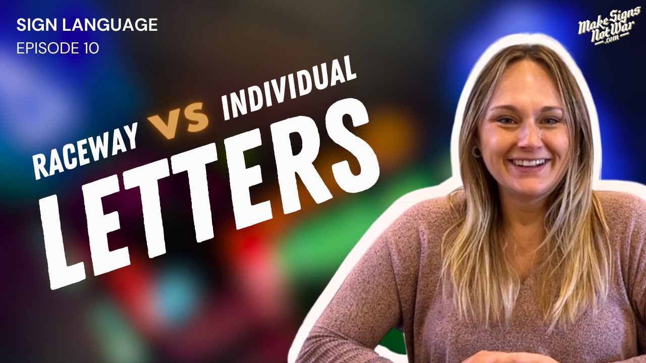Raceway VS Individual Letters | Sign Language - Episode 10