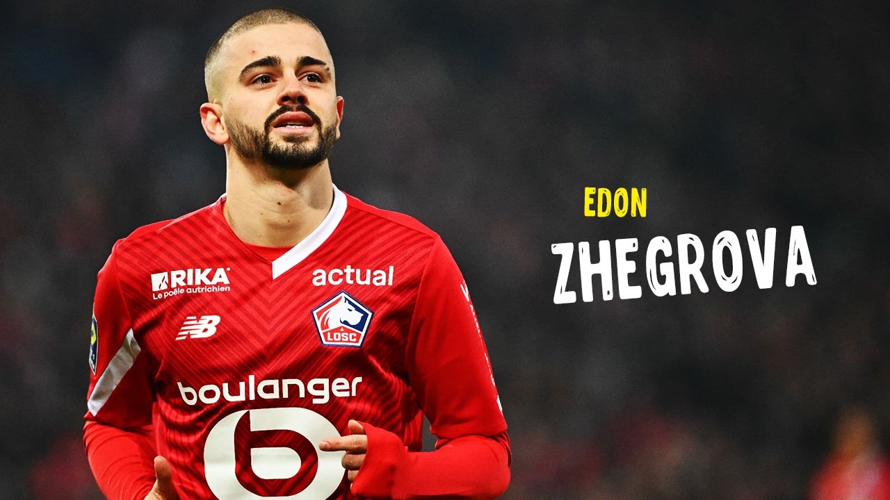 Edon Zhegrova • Magic Dribbling, Speed & Goals | Lille ᴴᴰ
