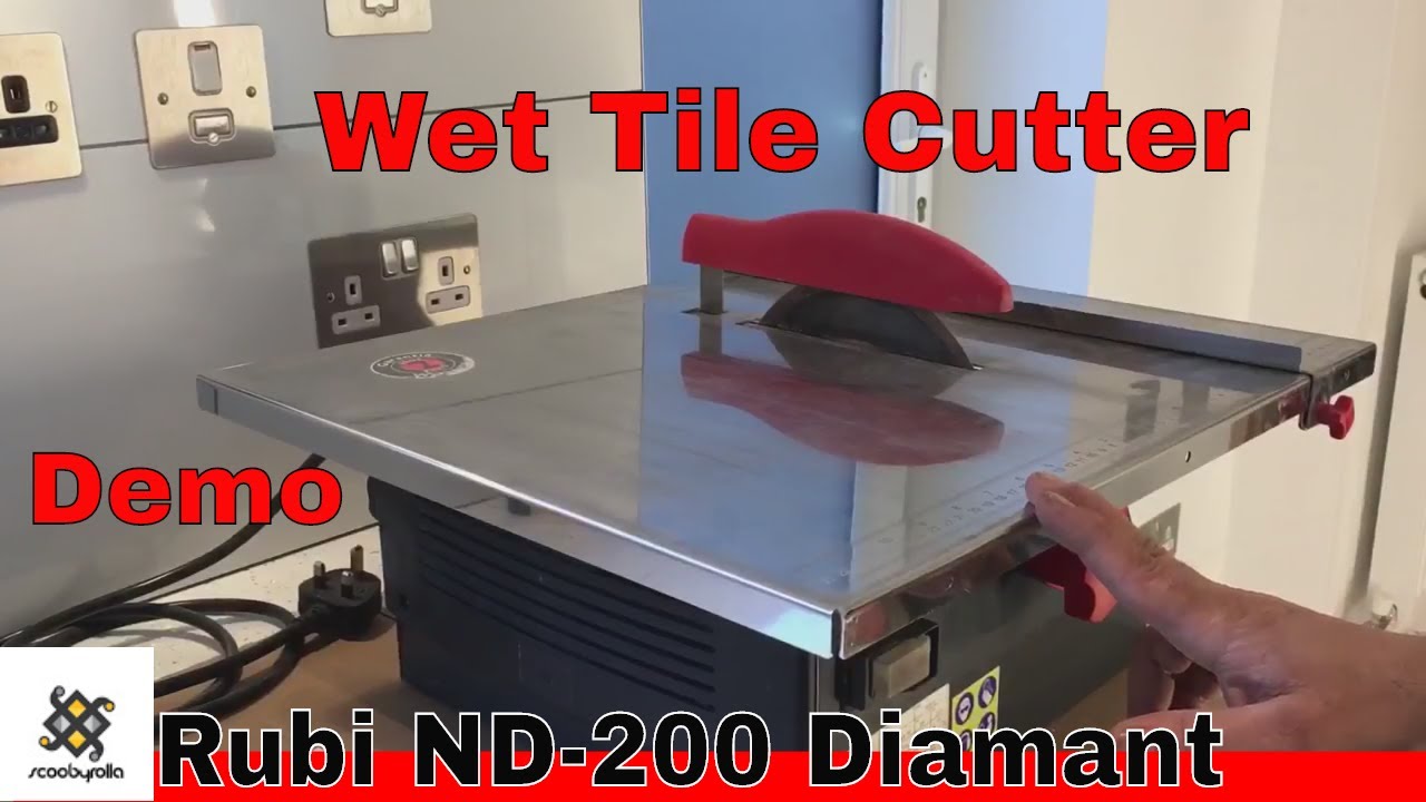 Rubi ND-200 Diamant Wet Tile Cutter