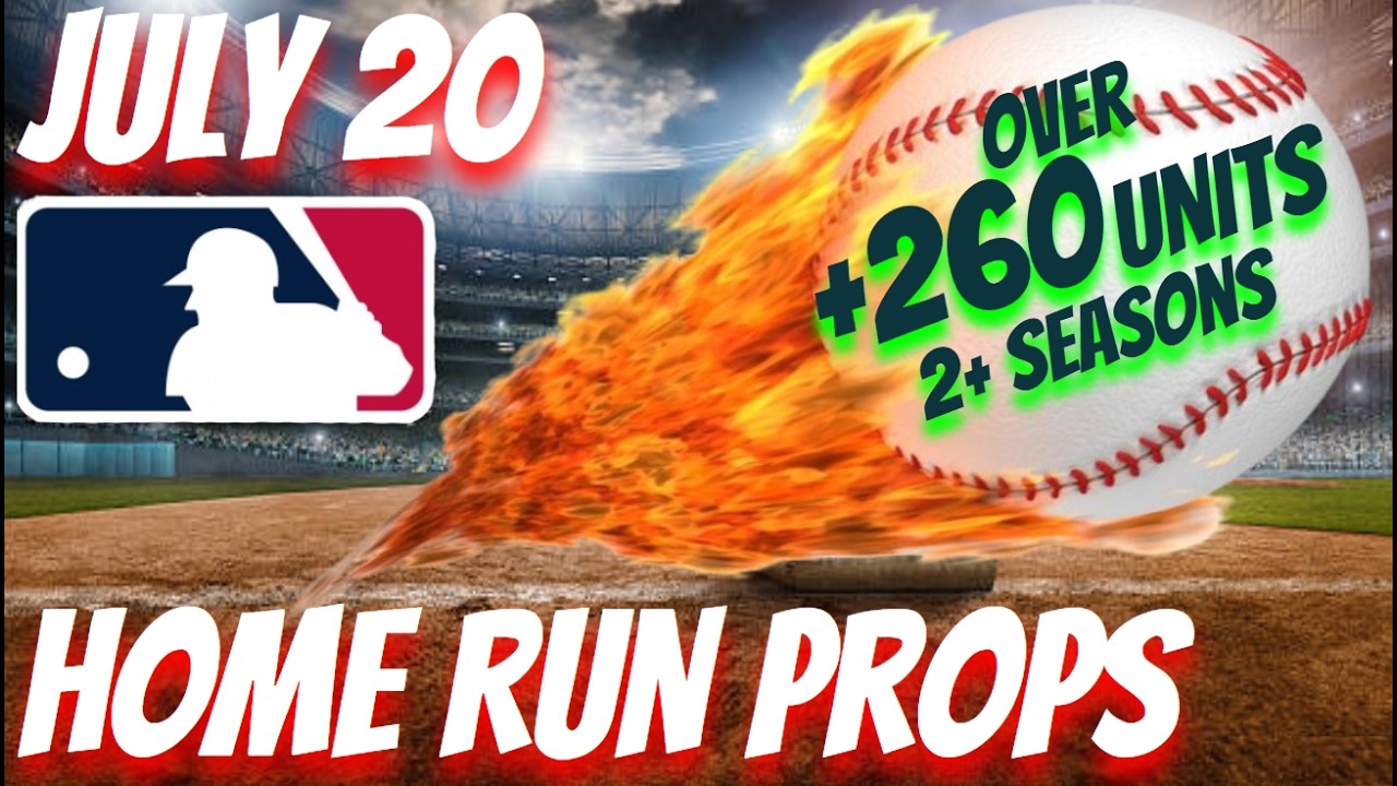 Лучшие ставки на ХОУМ-РАНЫ | 20 ИЮЛЯ 2026 | Прогнозы на матчи MLB #ставкинаmlb #прогнозыmlb #mlb