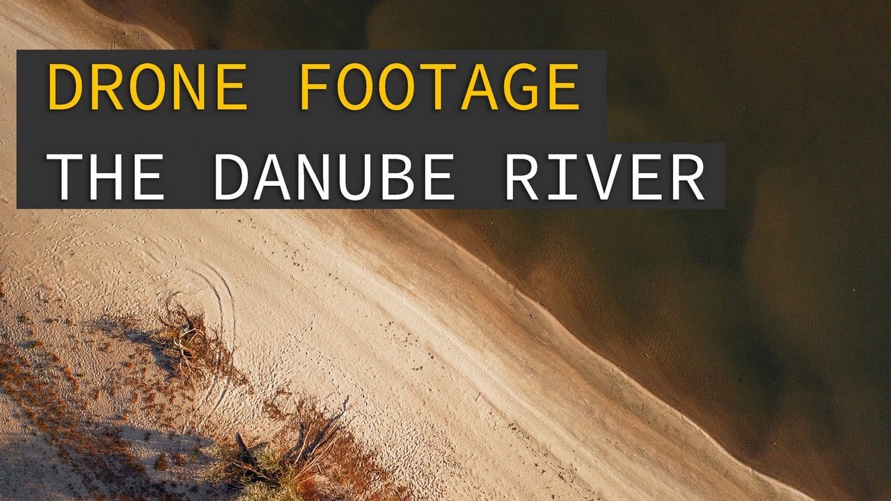 Drone Footage | Exploring The Danube river on a low water levels